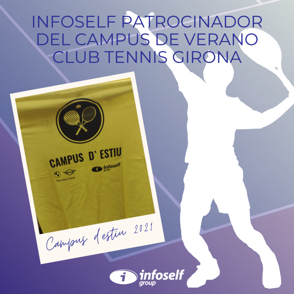 Infoself patrocinador del Campus de verano Club Tennis Girona